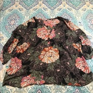 Daniel Rainn 3XL Flowy Boho Blouse